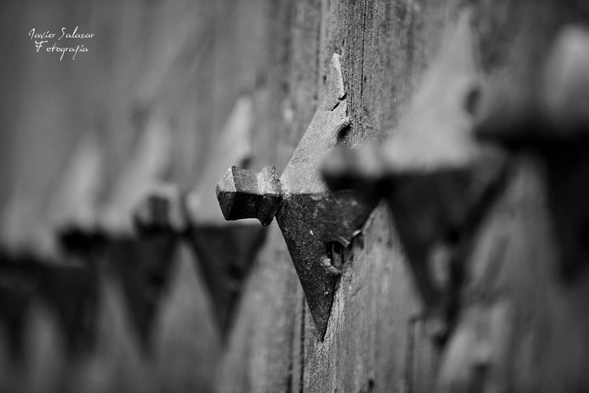 Madera y metal. Baeza