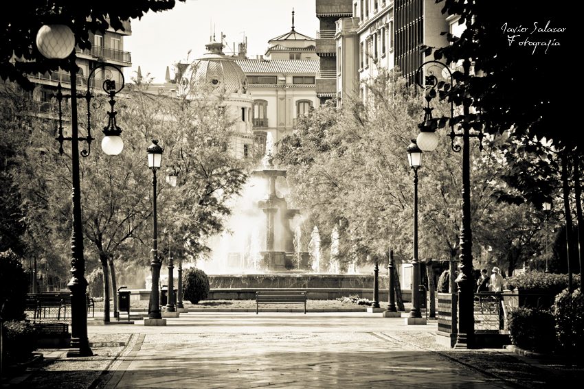 Que bonita mi Granada. Fuente de las Batallas