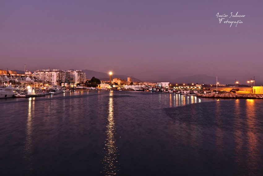 Anochece en Estepona