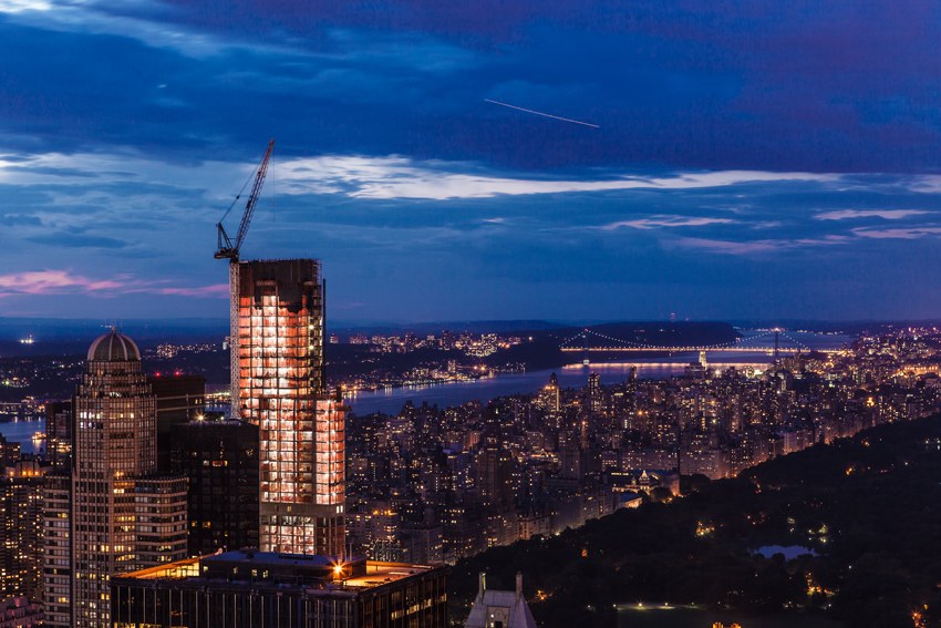 Desde el cielo de NY
