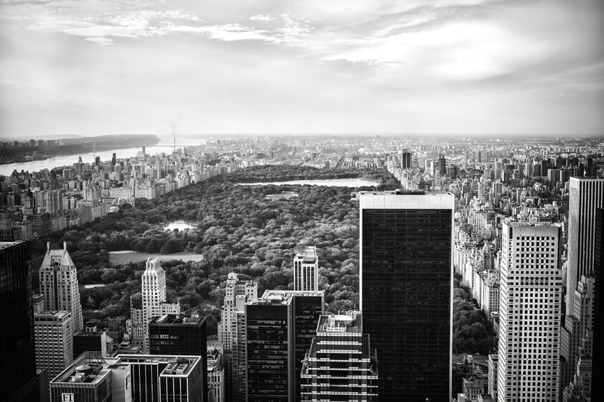 Central Park desde las alturas