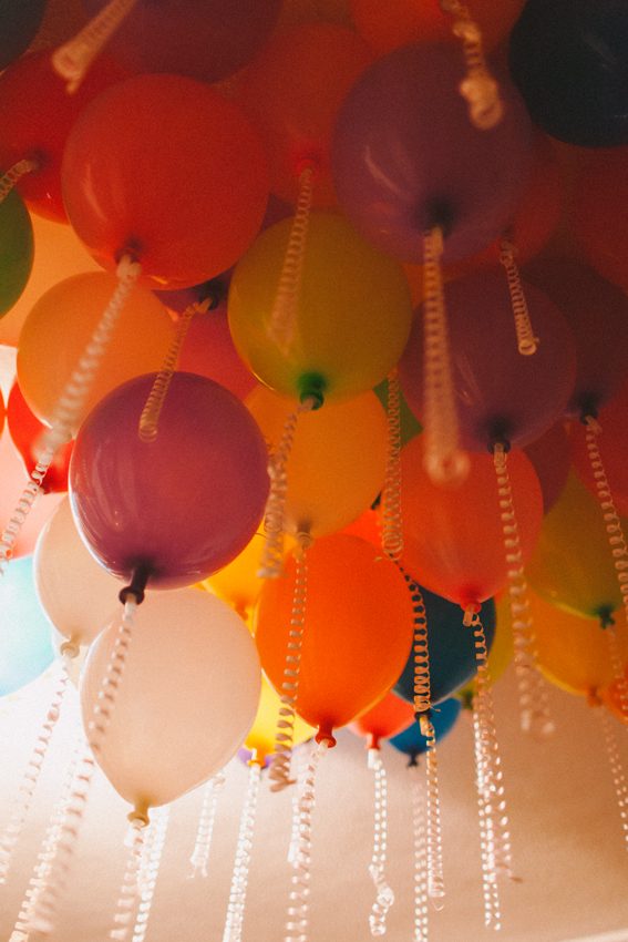 Globos de colores, la ilusión de los mas pequeños.