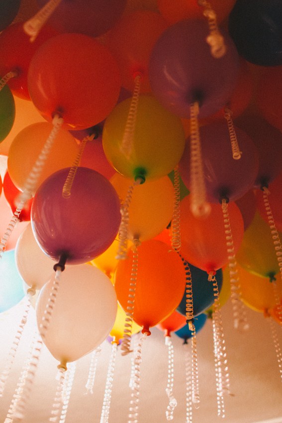 Globos de colores, la ilusión de los mas pequeños.