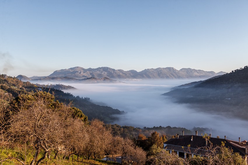 Océano de nubes.
