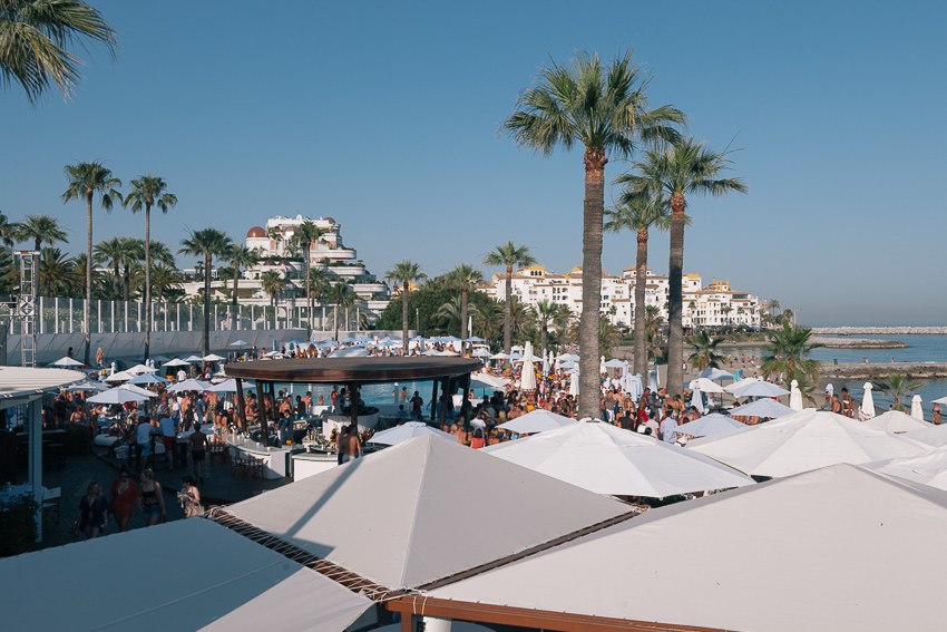 Fiestas de ricos en Puerto Banús